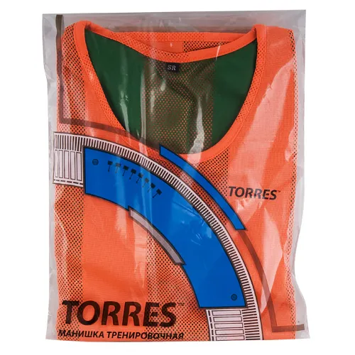 Манишка детская TORRES двухсторонняя, TR11949O/G, р.Jr, тренировочная, полиэстер, оранж-зелен за 1&nbsp;026.80 ₽ в Нижнем Новгороде