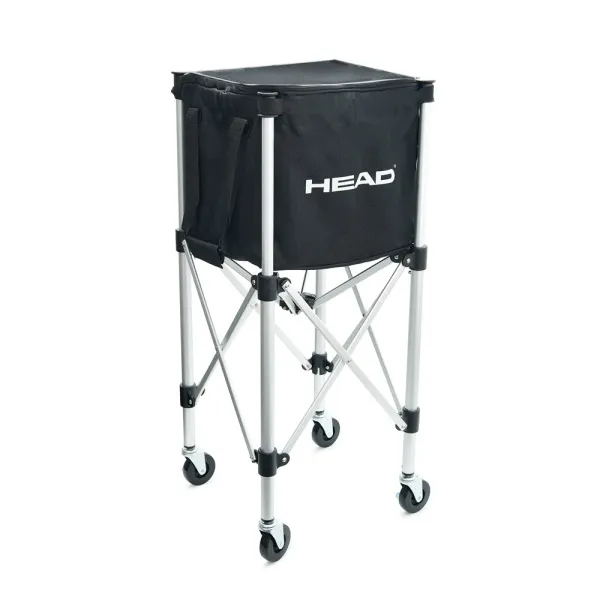 Корзина для теннисных мячей HEAD TT7003, на 125 мячей,с сумкой-переноской, складная, металл, черный за 6&nbsp;942.80 ₽ в Нижнем Новгороде