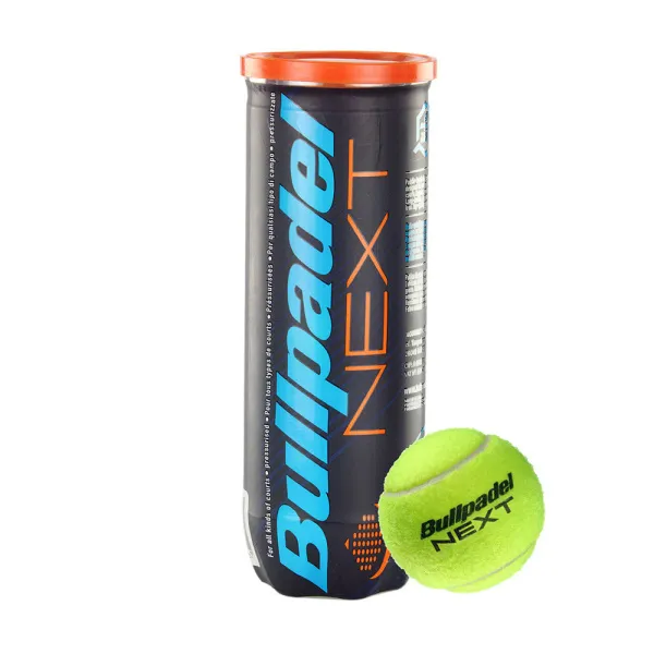 Мяч для падела BULLPADEL Next, 471961, уп.3 шт, FIP Approved, войлок, каучук,желтый за 1&nbsp;207 ₽ в Нижнем Новгороде