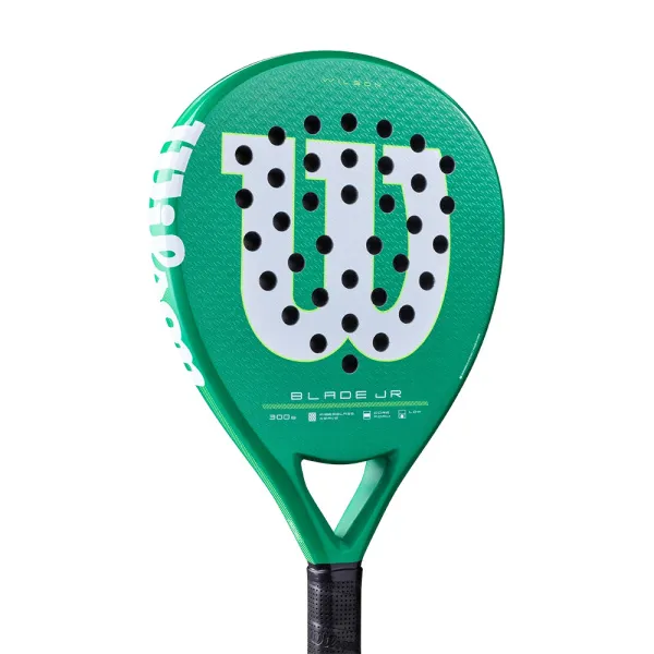 Ракетка для падела WILSON Blade Jr  V4 Padel, WR213811U0, для начин-х, стекловолокно, зеленый за 14&nbsp;934.50 ₽ в Нижнем Новгороде