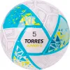 Мяч футб. TORRES Junior-5, F323805, р.5,глянц.ПУ,4 сл,32 п, руч.сш,бел-бирюзовый за 2&nbsp;070.60 ₽ купить в Нижнем Новгороде