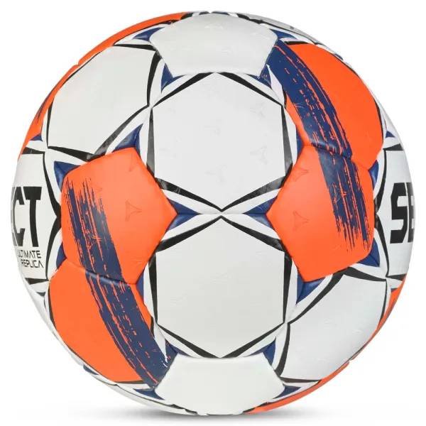 Мяч ганд. SELECT Ultimate Replica v25, 3572858745, р.3(Senior), ПУ,руч.сш, бел-оранж-т.син за 5&nbsp;373.70 ₽ в Нижнем Новгороде