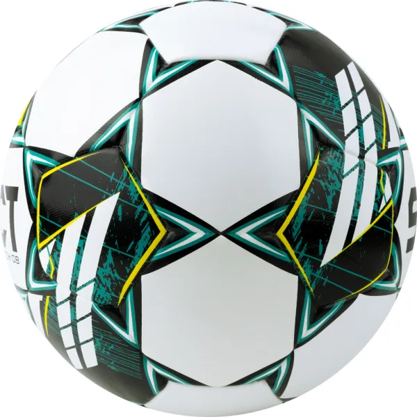 Мяч футб. SELECT Match DВ V23, 0575360004,р.5, FIFA Basic, 32п, ПУ, гибр.сш., бело-зелено-черн за 5&nbsp;875.20 ₽ в Нижнем Новгороде