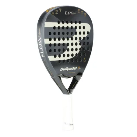 Ракетка для падела BULLPADEL Flow Legend, 494405, для профессионалов, стекловолокно,черно-белый за 31&nbsp;307.20 ₽ купить в Нижнем Новгороде