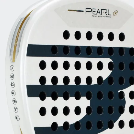 Ракетка для падела BULLPADEL Pearl 26, 493804, для профессионалов, карбон, бело-серый за 35&nbsp;929.50 ₽ купить в Нижнем Новгороде