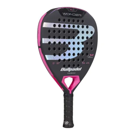 Ракетка для падела BULLPADEL Wonder 27, 497250, для продв.игроков, стекловолокно, карбон, черно-роз за 42&nbsp;969.20 ₽ купить в Нижнем Новгороде