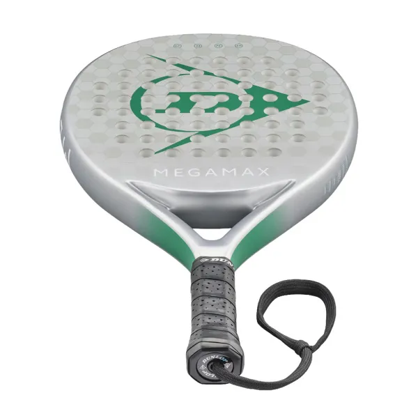Ракетка для падела Dunlop Megamax Silver, 10370741, для начинающих, графит, серебристый за 11&nbsp;740.20 ₽ в Нижнем Новгороде