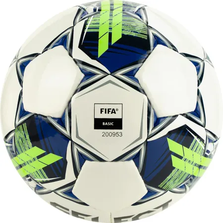 Мяч футзал. SELECT Futsal Master Shiny V22, 1043460004, р.4, Basic,32п, гл.ПУ, руч.сш,бел-син-зел за 7&nbsp;539.50 ₽ купить в Нижнем Новгороде