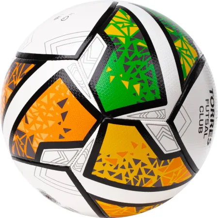 Мяч футзал. TORRES Futsal Club, FS323764, р.4, 10 пан. ПУ, 4 под. сл, гибрид. сш. бело-зел-оранж за 2&nbsp;264.40 ₽ купить в Нижнем Новгороде