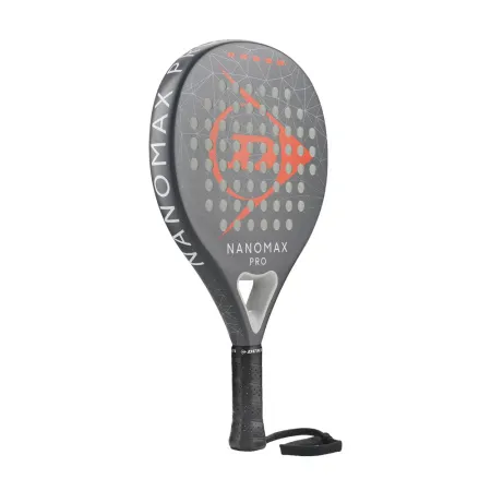 Ракетка для падела Dunlop Nanomax Pro, 10370739, для профессионалов, карбон,серо-оранжевый за 17&nbsp;248.20 ₽ купить в Нижнем Новгороде