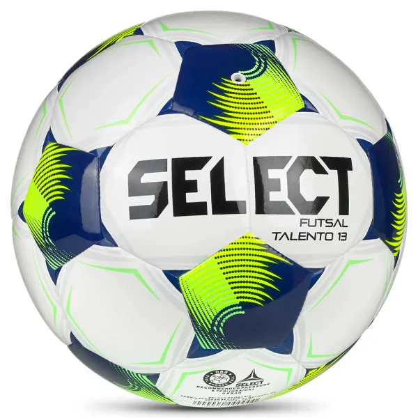 Мяч футзал. SELECT Futsal Talento 13 V26, 1062471015, р.3, 32п, ТПУ, гибр.сш, бело-сине-желтый за 4&nbsp;355.40 ₽ в Нижнем Новгороде
