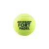 Мяч для падела Dunlop Fort Padel, 601555, уп.3 шт, FIP, сукно, нат.резина,желтый за 1&nbsp;135.60 ₽ купить в Нижнем Новгороде