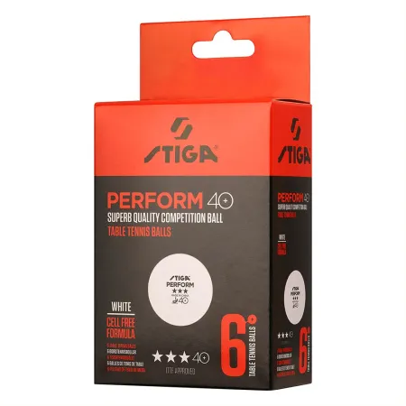 Мяч для наст. тенниса Stiga Perform 3***, 40+, 1113-2110-06, пластик, ITTF Appr., уп.6 шт, бел за 2&nbsp;121.60 ₽ купить в Нижнем Новгороде