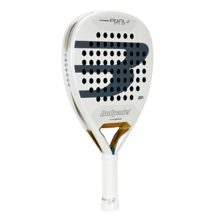 Ракетка для падела BULLPADEL Pearl 26, 493804, для профессионалов, карбон, бело-серый за 35&nbsp;929.50 ₽ купить в Нижнем Новгороде