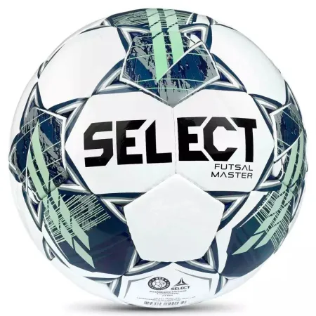 Мяч футзал. SELECT Futsal Master Shiny V22, 1043460004, р.4, Basic,32п, гл.ПУ, руч.сш,бел-син-зел за 7&nbsp;539.50 ₽ купить в Нижнем Новгороде