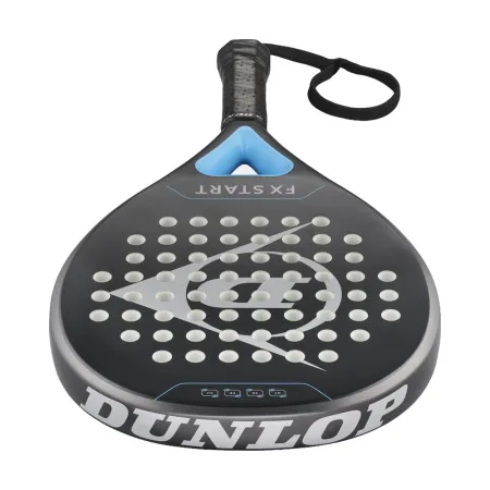 Ракетка для падела Dunlop FX Start, 10370737, для начинающих, гибрид, графит, черно-синий за 13&nbsp;175 ₽ купить в Нижнем Новгороде