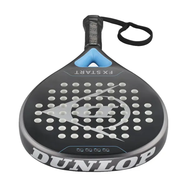 Ракетка для падела Dunlop FX Start, 10370737, для начинающих, гибрид, графит, черно-синий за 13&nbsp;175 ₽ в Нижнем Новгороде