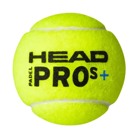 Мяч для падела HEAD Padel Pro S+, 540303, уп.3 шт, FIP Approved, войлок,нат.резина,желтый за 933.30 ₽ купить в Нижнем Новгороде