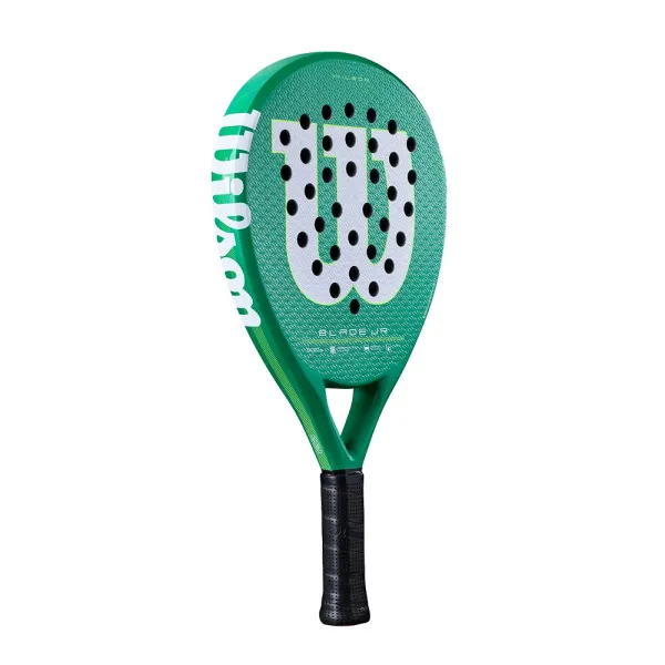 Ракетка для падела WILSON Blade Jr  V4 Padel, WR213811U0, для начин-х, стекловолокно, зеленый за 14&nbsp;934.50 ₽ в Нижнем Новгороде