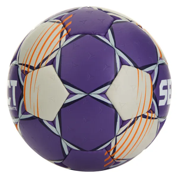 Мяч ганд. SELECT Ultimate Official EHF V24, 1612858999, Senior(р.3), EHF Appr, ПУ, руч.сш, фиол-сер за 15&nbsp;504 ₽ в Нижнем Новгороде