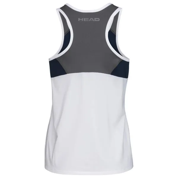 СЦ*Майка жен. HEAD Club 22 Tank Top W 814461-WHDB-L, р.L, 92% полиэстер, 8% эластан, белый за 3&nbsp;500.30 ₽ в Нижнем Новгороде