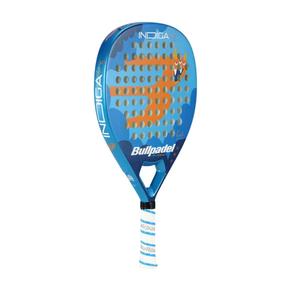 Ракетка для падела BULLPADEL Indiga Jr Boy 26, 494422, для начинающих, стекловолокно,сине-оранжевый за 10&nbsp;480.50 ₽ в Нижнем Новгороде