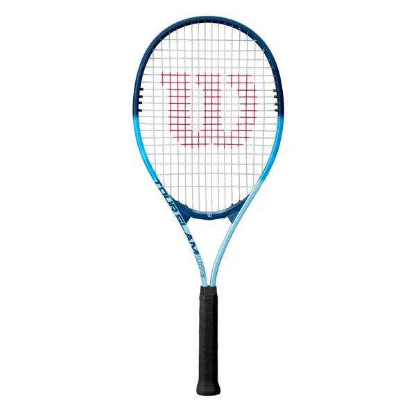 Ракетка б/т Wilson Tour Slam Lite Gr3, WR199010U3,для любит, алюминий, со струнами, сине-голубая за 6&nbsp;358 ₽ в Нижнем Новгороде