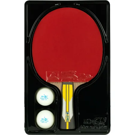 Ракетка для н/т DOUBLE FISH 6A+C, для подвин.,ITTF Appr.,накл. 2,1 мм, конич. ручка+ 2 мяча V40+мм за 3&nbsp;442.50 ₽ купить в Нижнем Новгороде