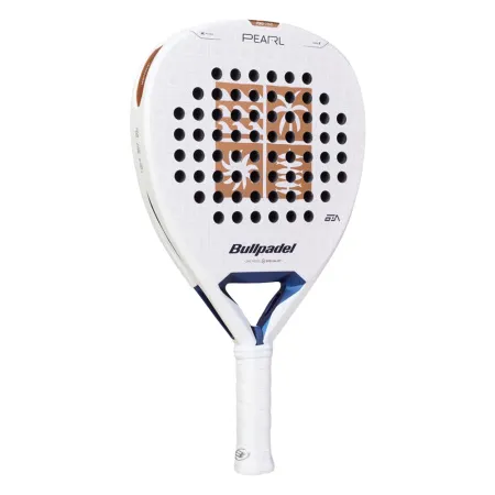 Ракетка для падела BULLPADEL Pearl 27, 497249, для проф-в, стекловолокно,карбон, бело-золотистый за 44&nbsp;319 ₽ купить в Нижнем Новгороде