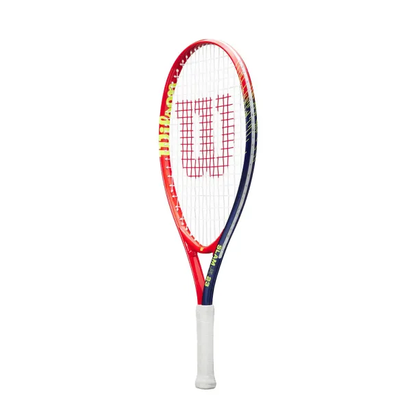 Ракетка б/т дет. Wilson Slam Jr 23, WR171910U, для детей 6-8лет, алюминий,со струнами, красно-т.син за 5&nbsp;271.70 ₽ в Нижнем Новгороде