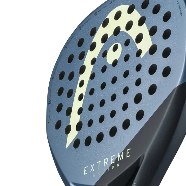 Ракетка для падела HEAD Extreme Motion, 223135, для профессионалов, углеродное волокно, темно-синий за 26&nbsp;894 ₽ в Нижнем Новгороде